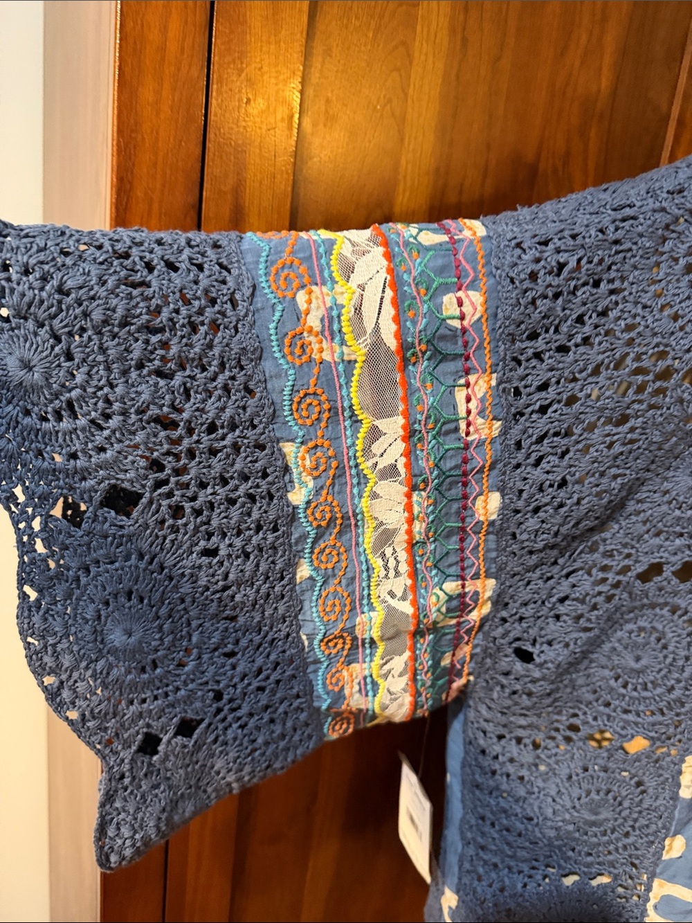 NWT Free People Holi Crochet Kimono - Picture 6 of 8
